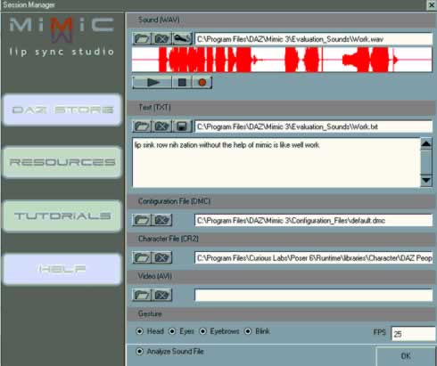 Щелкните в окне Text клавишу Load File