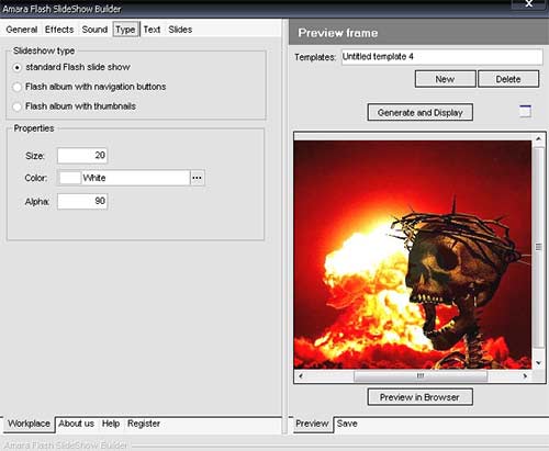 Amara Flash SlideShow Builder